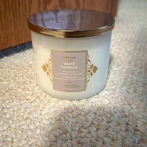 White Pumpkin Bath and Body Works Candle